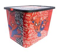 Stor Spiderman - Scatola portaoggetti con chiusura a scatto da 23 litri