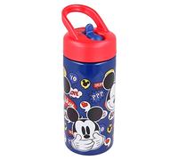 STOR ST-41001 Bottiglia PP Playgroundd 410 ml IT´S A Mickey Thing, Multicolore