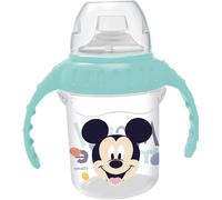 STOR Tazza da Viaggio Originale Disney Mickey in plastica 270 ML con manici