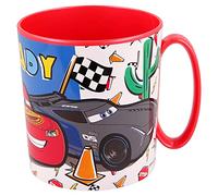Stor Tazza Micro in Plastica 350 ML Cars Lets Race, Multicolore, 8 cm