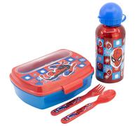 Stor Urban Starter Set with 400 ml Aluminium Bottle and Lunch Box with Cutlery S