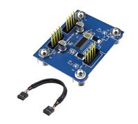 Storage Bag 1 A 2 USB 2.0 9Pin Adattatore Convertitore Doppio Canale Stabilità Per Fan Colore Schede WiFi Espansione Hardware PC Adattatore USB Interno