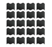 Storage Bag 20Pcs Giardinaggio Recinzione Bordo Bordo Il Fiore Scherma Paesaggistica Bordo Del Bambino Per La Decorazione Del Letto Di Fiori