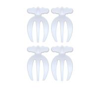 Storage Bag 4Pcs Mani Insalata Portatile Mescolare Pinze Insalata Server Forchetta Verdura Frutta Mescolare Cucchiaio Strumento Da Cucina Facile Da Usare Maker