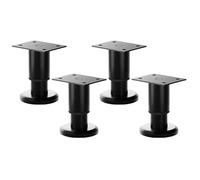 Storage Bag 4pcs Regolabile Mobili Rise Acciaio Telescopico Regolabile Mobili Gambe Uso Semplice Per Vari Arredi Gambe