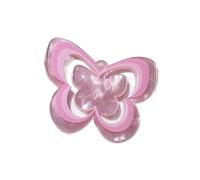 Storage Bag Acrilico Hollow Farfalla Ciondolo Gioielli Fare Artigianato Delicato Farfalla Collana Orecchino Portachiavi Con Foro Gioielli Hollow Fascino Leggero Portatile, Misura unica, come descritto