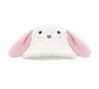 Storage Bag Cappello da pescatore HaPlush con orecchie da orso, per tutte le età, per avventure all'aria aperta e copricapo quotidiano cappello da pescatore in peluche