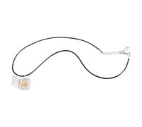 Storage Bag Collana con contenitore con scritture buddiste, lunghezza regolabile, collana girocollo con ciondolo buddista personalizzato, gioiello unisex per credenti