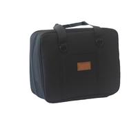 Storage Bag Doppio strato Campeggio Serbatoi Cassette Esterna Stufa Serbatoi Campeggio Pan di cottura, Nero , Taglia unica