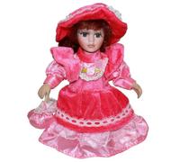 Storage Bag Eleganti bambole vittoriane in porcellana con vestito da principesse per la casa bambole centrotavola decorazione 20 cm rinasce per bambino Victoriandoll decorazione da tavolo bambola