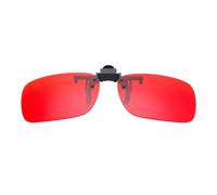 Storage Bag Facile Da Usare E Verde Clip On Lens Per Bambini Vestito Per La Correzione Debolezza Del Colore Semplificare Accessorio di Formazione Occhiali di Colore Adulto Occhiali Verdi Uomini di