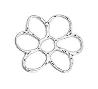 Storage Bag Fashion Hollow Flower Pendant Jewelry Making Irregular Flower Bead orecchino ciondola pendente fascino bomboniera, Misura unica, come descritto, come descritto