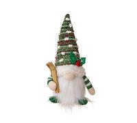 Storage Bag Giocattolo di stoffa della bambola Rudolph senza volto del cappello del puntino lavorato a maglia per il partito di Natale delle vacanze di Natale pupazzo di neve del pupazzo