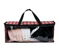 Storage Bag Organizer For Hats - Double Zipper Baseball Caps Storage Bag | Portable Hat Carrier With Carrying Handle For Hats, Pet Supplies, Large Capacity, Durable PVC Fabric, Multi-color