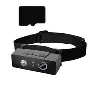 Storage Bag Outdoor Faro Della Macchina Fotografica 1080p Con Luce LED E Lunga Durata Della Batteria Macchina Fotografica di Azione Per La Corsa Notturna Gear Recorder Sensori CMOS