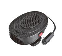 Storage Bag Riscaldatore per auto 360 ruotabile 12 V Ventilatore portatile 2 in 1 Funzione di riscaldamento e raffreddamento rapido Sbrinamento Ventilatore elettrico Portatile Auto Car Air Cooler