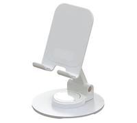 Storage Bag Supporto per tablet da tavolo Supporto per cellulare girevole a 360 gradi Supporto da scrivania Supporto da tavolo Supporto pieghevole per video in diretta