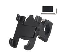 Storage Bag Supporto per telefono per mountain bike in leghe di alluminio per biciclette Supporto universale per manubrio della bici Clip per scooter