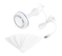 Storage Bag Ventilatore da soffitto portatile Ventilatori da tenda USB per campeggio all'aperto appeso gazebo tende ventilatore a baldacchino per batteria 5V Po Ventilatori portatili elettrici grandi