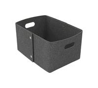 Storage Basket, Foldable Felt Fabric Organizer For Home, Organizing Baskets For Shelves And Cabinets, Multipurpose Storage Bin For Living Room, Bedroom, Bathroom, Nursery, Laundry, Nightstands, And De