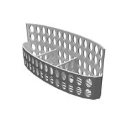 Storage Basket for Remote Control - Modern Oval Design Home Organization