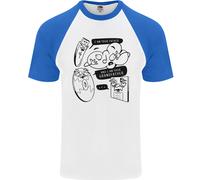 Storage Evolution HD Drive USB Stick CD Retro Uomo S/S Baseball T-Shirt