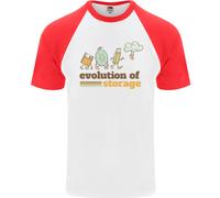 Storage Evolution Retro HD Drive USB Stick Maglietta Da Baseball S/S Per Uomo