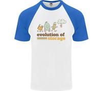 Storage Evolution Retro HD Drive USB Stick Maglietta Da Baseball S/S Per Uomo