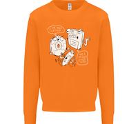 Storage Padre Flash Drive CD ROM Floppy Uomo Sweatshirt Jumper