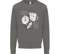 Storage Padre Flash Drive CD ROM Floppy Uomo Sweatshirt Jumper