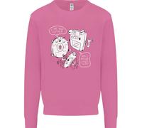 Storage Padre Flash Drive CD ROM Floppy Uomo Sweatshirt Jumper