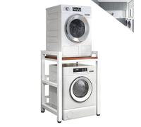 Storage Rack Above The Washing Machine Dryer Dishwasher Organizer Shelf for Bathroom Kitchen Balcony Laundry Room Heavy Duty 400kg Capacity Shelf