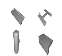 Storage Rack for KitchenAid Mixer - 4-Hook Wall Mount Organization System