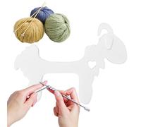 Storage Thread da Cucito - Bobbine Filo Bianchi | Discussione da Ricamo Bobbins | Spegno per Filati in Lana a Forma di Pecora per studi di trapunti creativi sarti fogne per Viaggi in Costume da casa