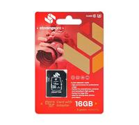 STORANGE Carte Micro SD Pro 16 Go Classe 10, SDHC, UHS-1, avec Adaptateur