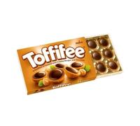 Storck® | Toffifee® Cioccolatini Nocciole Intere Ricoperte Caramello, Crema Nocciole e Cioccolato | 1 confezione 125 Gr
