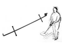 STORE TRICARICO Tombini Gancio Sollevatore Multiuso per Pulizia Tombini e Canali