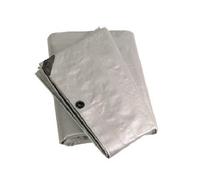 Papillon Telone occhiellato NEW Mod. B Grigio 200 gr/mq 3x4 m Polietilene per alimenti