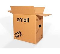 StorePAK Scatole resistenti con manici per il trasporto, confezione da 7 scatole piccole (30 litri), durevoli, riciclate e facili da usare