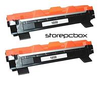 Storepcbox - 2 Toner TN1050 Compatibile con Brother MFC-1810, HL-1110, HL-1112, DCP-1510, DCP-1512, DCP-1610W, DCP-1612W, HL-1210W, HL-1212W, MFC-1910, 1000 PAGINE Colore Nero TN 1050 SET 2 PEZZI