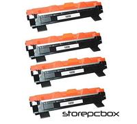 Storepcbox - SET 4 Toner TN1050 Compatibile con Brother DCP-1510, MFC-1810, HL-1110, HL-1112, DCP-1610W, DCP-1612W, HL-1210W, HL-1212W, MFC-1910, 1000 PAGINE Colore Nero TN 1050 MULTI-PACK 4 PEZZI