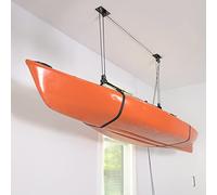 StoreYourBoard Essential Hoist, Kayak, Puleggia da soffitto Unisex, Nero, 8 ft-10 ft Ceiling