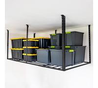 StoreYourBoard Scaffale per garage, 4 x 8 cm, mensola a soffitto, piattaforma in acciaio resistente, può contenere 317,5 kg, 243,8 x 121,9 x 101,6 cm.
