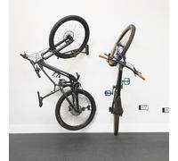 StoreYourBoard SwivelStow - Portabici da garage, 2 supporti da parete per mountain bike, resistente, senza sollevamento, per garage, capacità fino a 31,8 kg