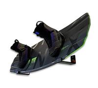 StoreYourBoard Wake Naked, Wakeboard Wall Rack, Rack di stoccaggio in alluminio (Nero)