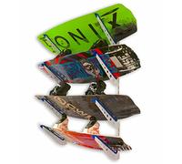 StoreYourBoard Wakeboard Rack di stoccaggio a parete, Metal Wakeboard regolabile 4 e supporto Wakesurf