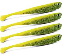 Storfisk fishing & more 4 Drop Shot - Esca in Gomma Morbida, Gelb, 7 cm