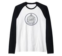 Storia Buff Astrolabio Antico Astronomia Storico Maglia con Maniche Raglan