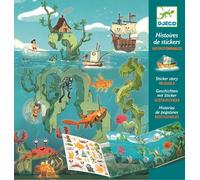 Storia con adesivi riposizionabili Avventure Sottomarine