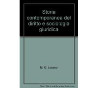 Storia contemporanea del diritto e sociologia giuridica